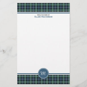 Der Mackenzie-Clanaltes Briefpapier