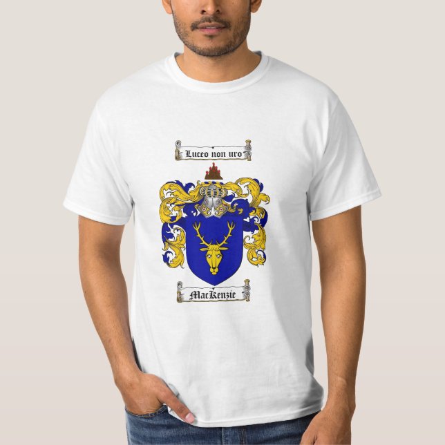 Der Mackenzie-Familienwappen - der T-Shirt (Vorderseite)