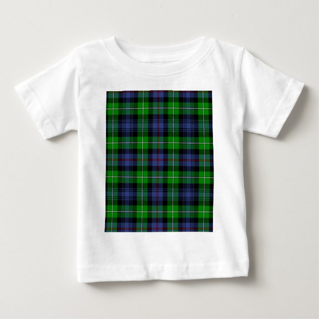 Der MackenzieTartan (alias Seaforth Baby T-shirt (Vorderseite)