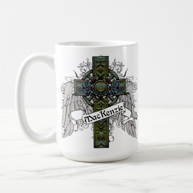 Der Mackenzietartan-Kreuz Tasse (Links)