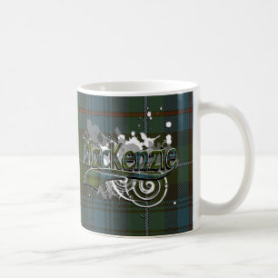 Der Mackenzietartan-Schmutz Tasse