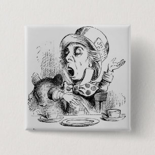 Der Mad Hatter Button