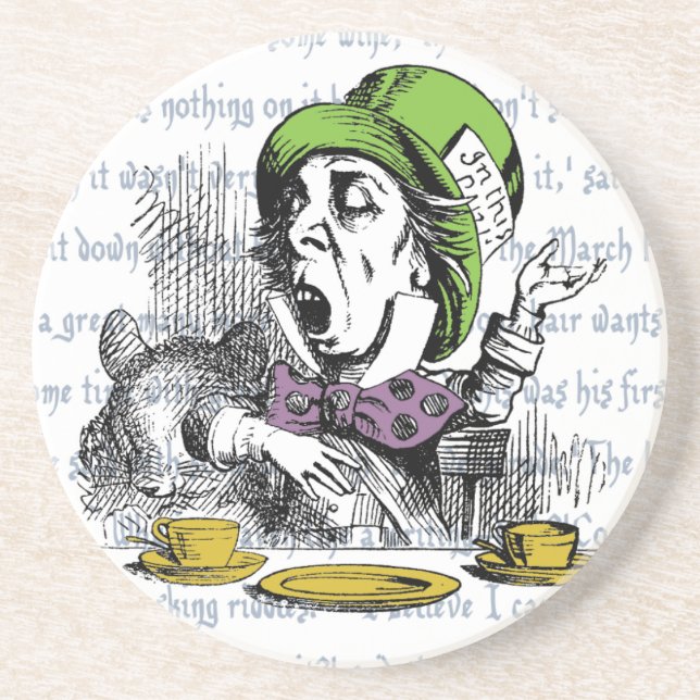 Der Mad Hatter Coaster Getränkeuntersetzer (Vorne)