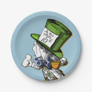 Der Mad Hatter Pappteller
