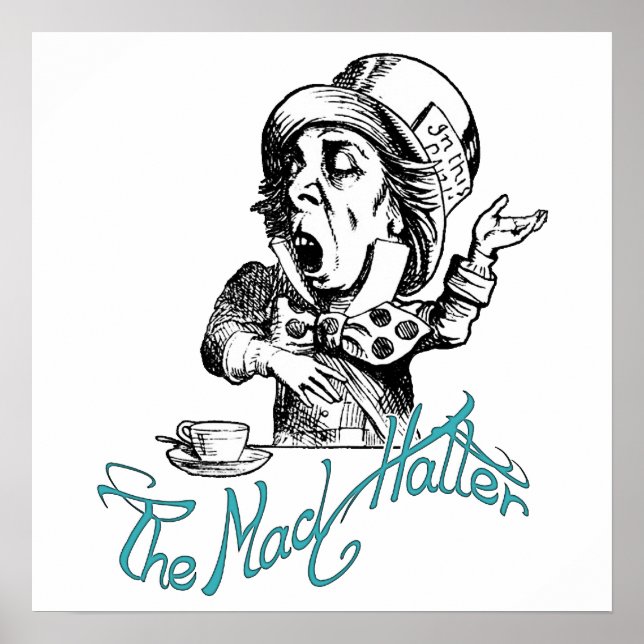 Der Mad Hatter Poster (Vorne)