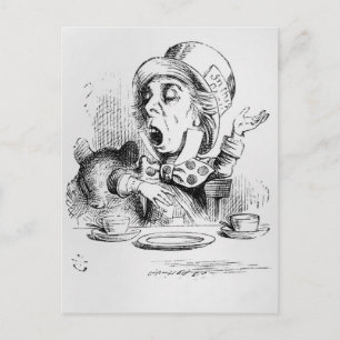 Der Mad Hatter Postkarte
