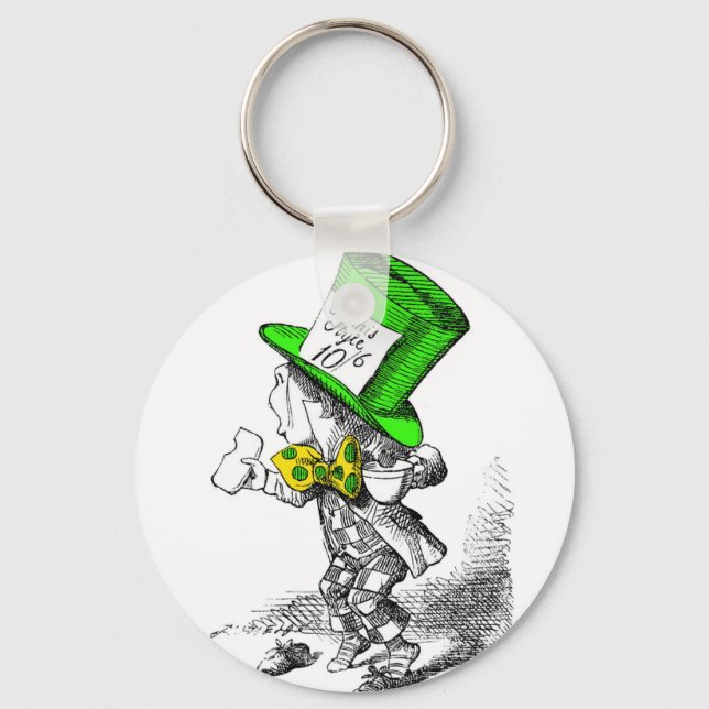 Der Mad Hatter Schlüsselanhänger (Vorderseite)