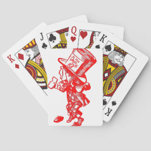 Der Mad Hatter Spielkarten