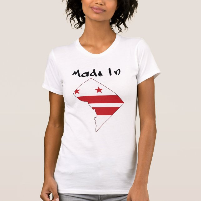 Der Made_In_DC der Frauen T-Shirt (Vorderseite)