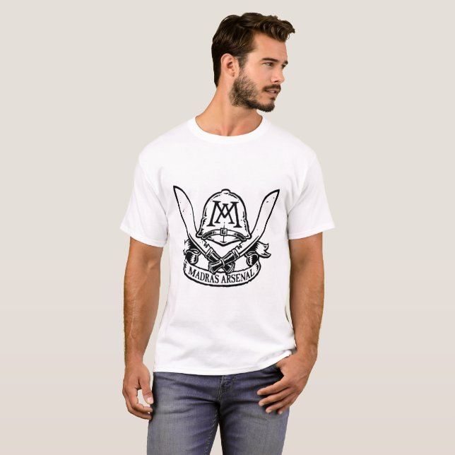Der Madras-Arsenal-T - Shirt (Vorne ganz)