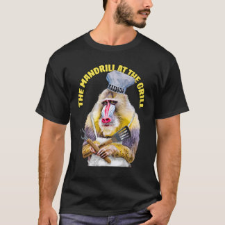 Der Madrill am Grill - ein Affengrill T-Shirt