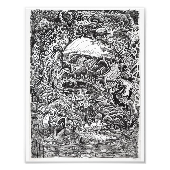 Der Maelstrom-wart Fotodruck (Vorne)