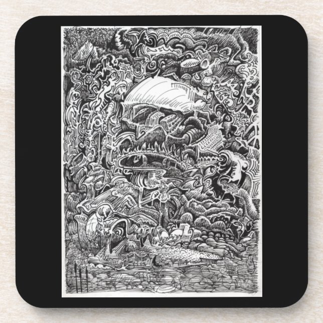 Der Maelstrom-wart Getränkeuntersetzer (Vorderseite)