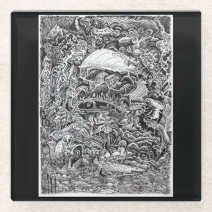 Der Maelstrom-wart Glasuntersetzer