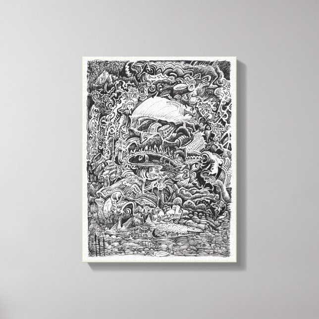Der Maelstrom-wart Leinwanddruck (Vorderseite)