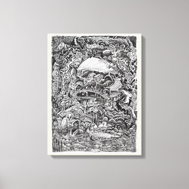 Der Maelstrom-wart Leinwanddruck (Vorderseite)