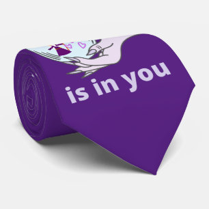 DER MAGIC IST IN EUCH inspirierende Geschenkidee Krawatte