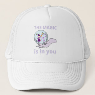 DER MAGIC IST IN EUCH inspirierende Geschenkidee Truckerkappe