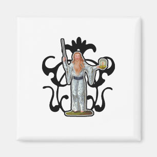 Der Magier der Vorfahren und das Licht des Lebens Magnet