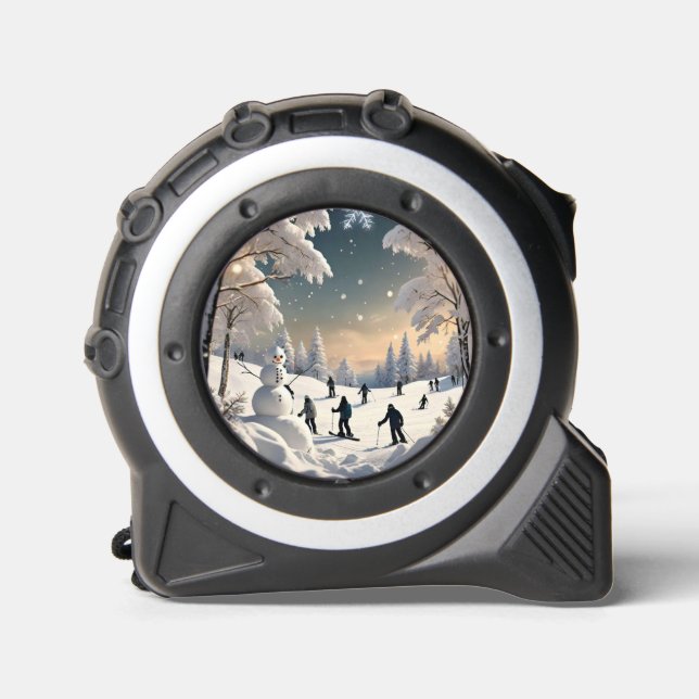 Der magische Moment des Winters Maßband (Vorderseite)