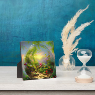 Der magische Terrarium Tischtennistisch für digita Fotoplatte