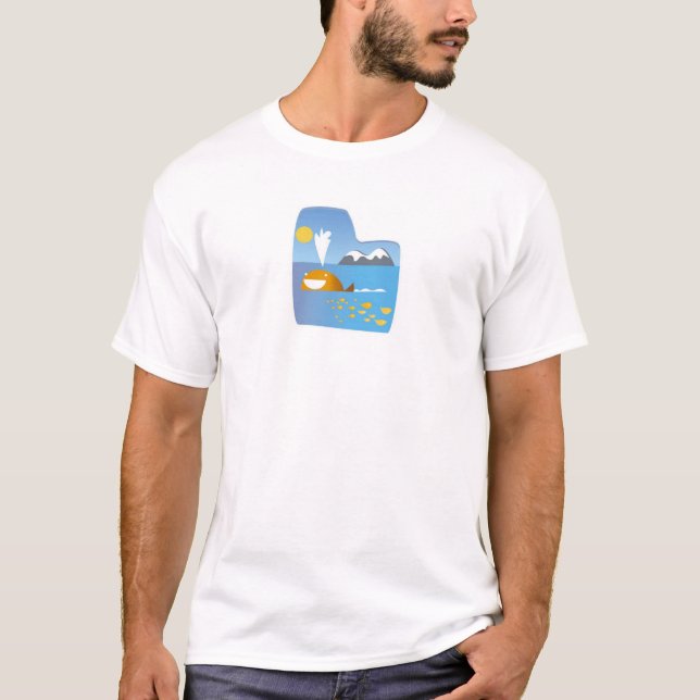 Der magische Wal T-Shirt (Vorderseite)