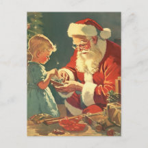 Der magische Weihnachtsmann am Weihnachtsbaum