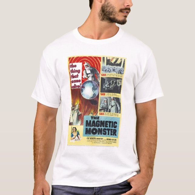Der magnetische Monster-T - Shirt (Vorderseite)