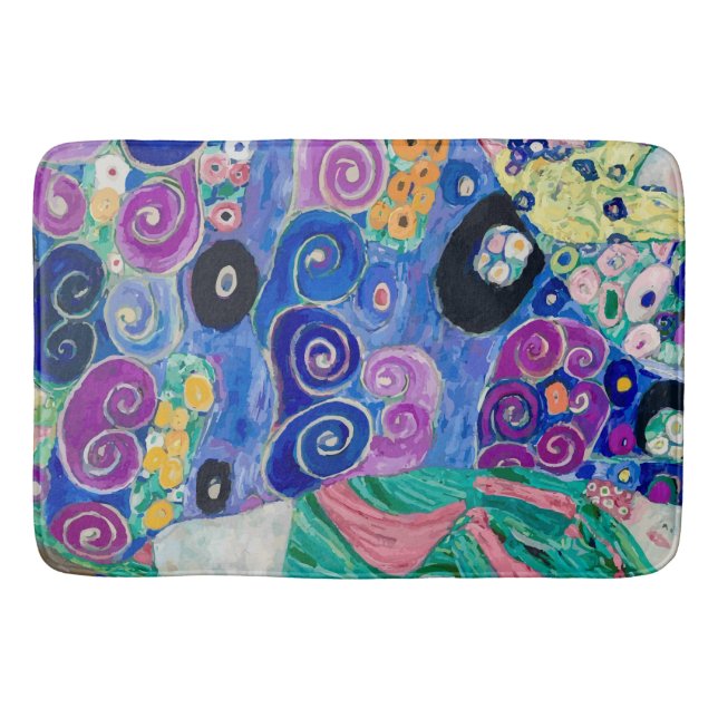 Der Maiden von Gustav Klimt Badematte (Vorderseite)