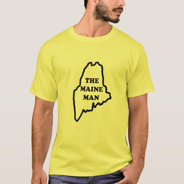 Der Maine-Mann-T - Shirt (Vorderseite)