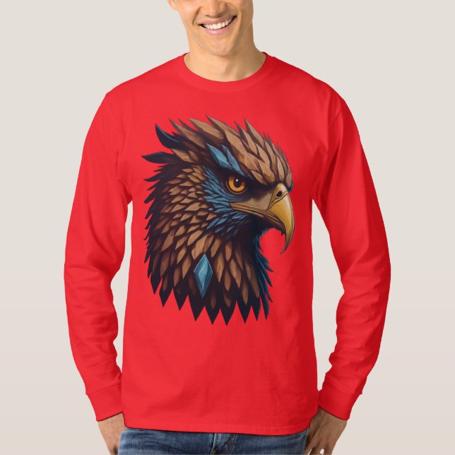 Der majestätische Adler T-Shirt (Vorderseite)