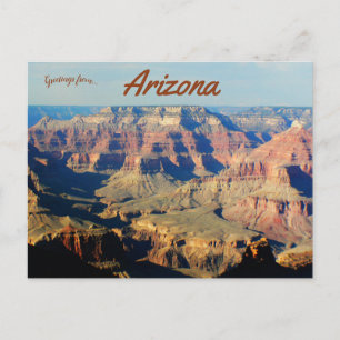 Der majestätische Grand Canyon Arizona Postkarte
