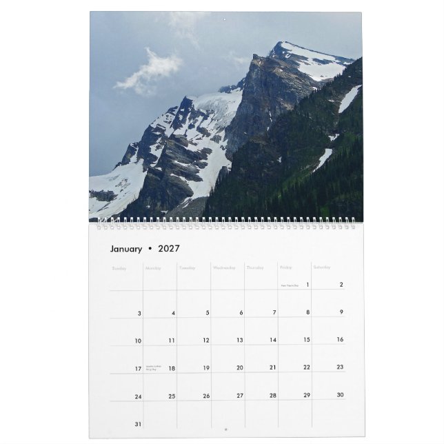 Der majestätische Kanadier Rockies Kalender (Jan 2027)