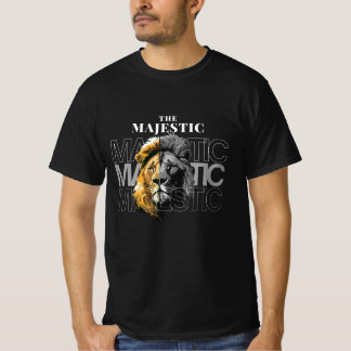 Der majestätische Löwe, Bekräftigen Sie Ihren Powe T-Shirt