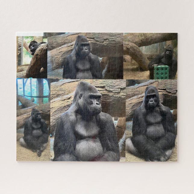 DER MAJESTISCHE BERG GORILLA PUZZLE (Horizontal)
