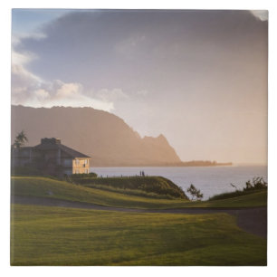 Der Makai-Golfplatz in Princeville Fliese