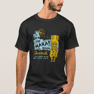 Der Makai Room Los Angeles CA Vintage Tiki Bar Spa T-Shirt