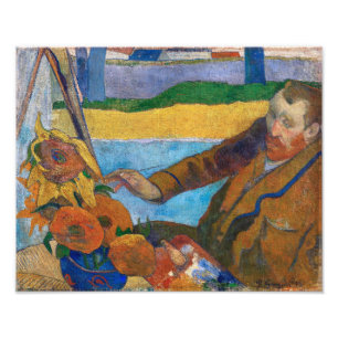Der Maler der Sonnenblumen Paul Gauguin Fotodruck