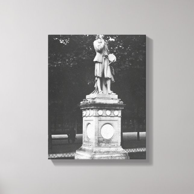 Der Maler Eustache Le Sueur, 1853 Leinwanddruck (Vorderseite)