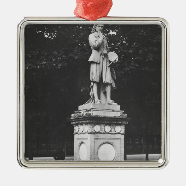 Der Maler Eustache Le Sueur, 1853 Silbernes Ornament (Vorne)