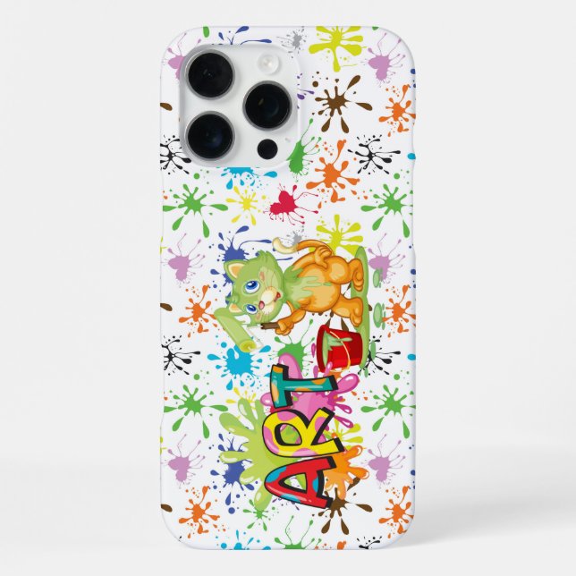 Der Maler iPhone Hülle (Rückseite)