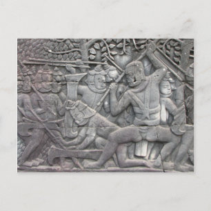 Der Mangel an Angkor Postkarte