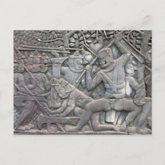 Der Mangel an Angkor Postkarte