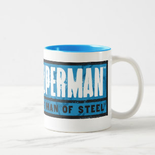 Der Mann aus Stahl Zweifarbige Tasse