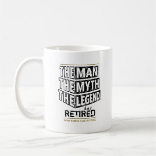 Der Mann, den der Mythos der Legende entblößt hat Kaffeetasse