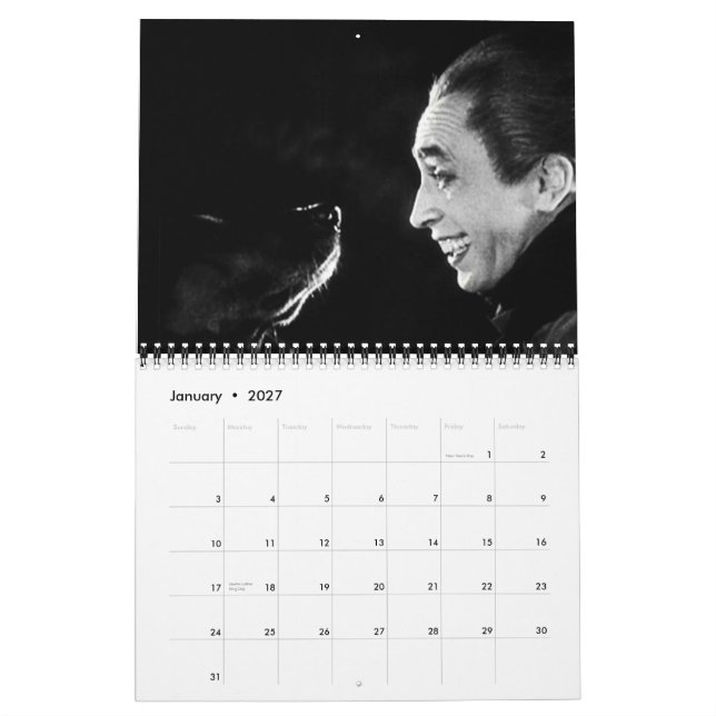 Der Mann, der 1928 lacht Kalender (Jan 2027)