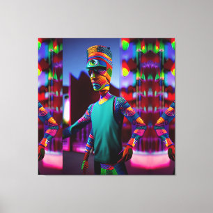 Der Mann, der mir den Kaffee gestochen hat - Ken G Leinwanddruck