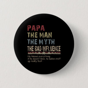 Der Mann Der Mythos Das schlechte Einfluss-Shirt V Button