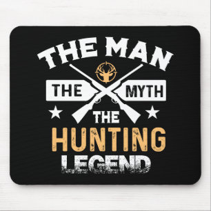 Der Mann der Mythos der Jagdlegende - Hirsch Mousepad