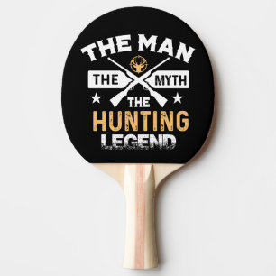 Der Mann der Mythos der Jagdlegende - Hirsch Tischtennis Schläger